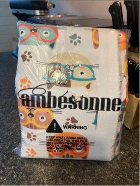 New Ambesonne Smarty Cat Fabric by the Yard